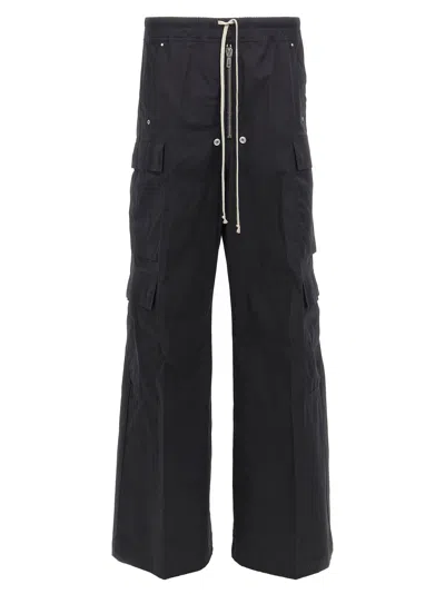 Rick Owens Cargo Pants In Black