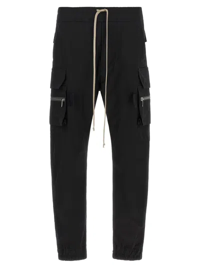 Rick Owens Cargo Pants In Black