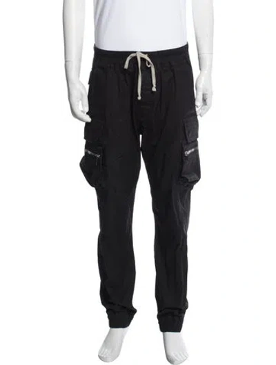 Pre-owned Rick Owens Cargo Pants In Black