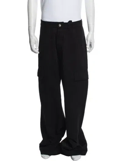 Pre-owned Rick Owens Cargo Pants In Black