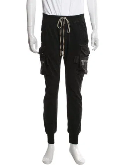 Pre-owned Rick Owens Cargo Pants In Black