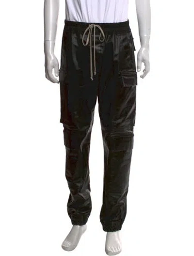 Pre-owned Rick Owens Cargo Pants In Black