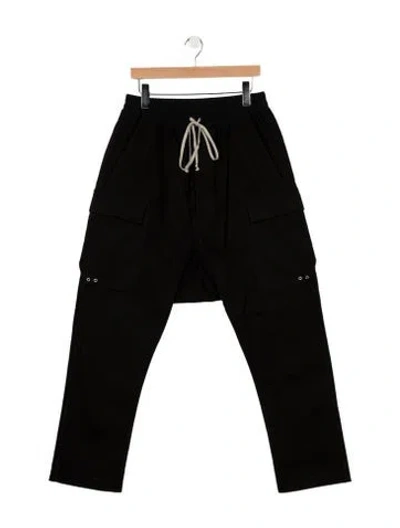 Pre-owned Rick Owens Cargo Pants In Black