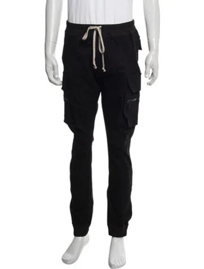 Pre-owned Rick Owens Cargo Pants In Black