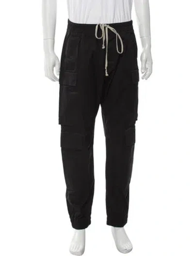 Pre-owned Rick Owens Cargo Pants In Black