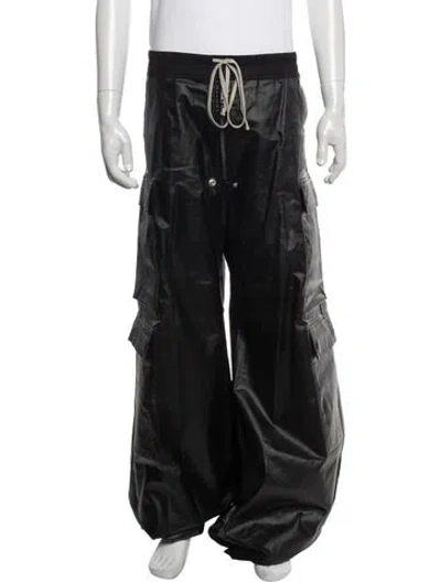 Pre-owned Rick Owens Cargo Pants In Black