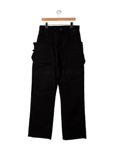 Pre-owned Rick Owens Cargo Pants In Black