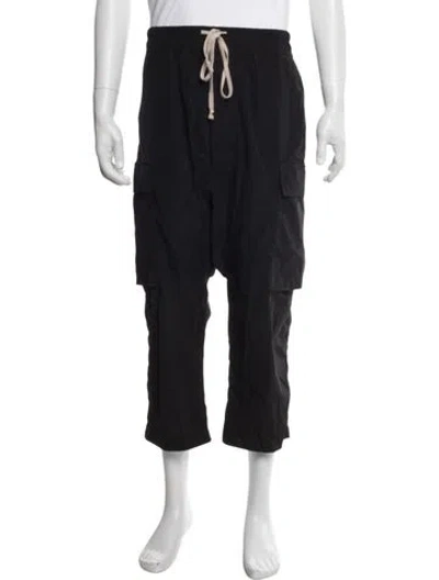 Pre-owned Rick Owens Cargo Pants In Blue
