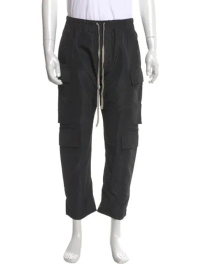 Pre-owned Rick Owens Cargo Pants In Gray