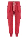Rick Owens Cargo Pocket Drawstring Trousers