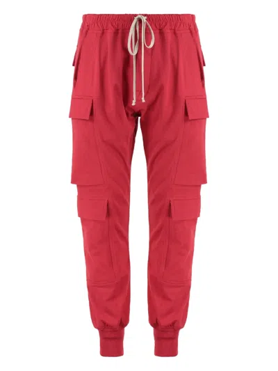 Rick Owens Cargo Pocket Drawstring Trousers