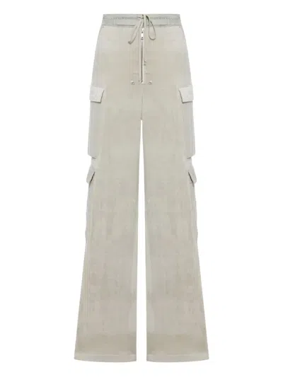 RICK OWENS CARGO-POCKET TROUSERS