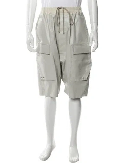 Pre-owned Rick Owens Cargo Shorts In Neutral