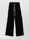 Rick Owens Wide Bela Cotton Poplin Pants