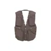 Rick Owens Cargo Vest With Open Back And High Collar