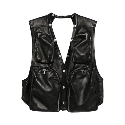 Pre-owned Rick Owens Cargo Vest 'black' | Men's Size 50