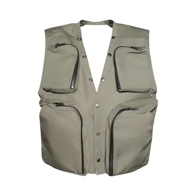 Pre-owned Rick Owens Cargo Vest 'celadon' | Green | Men's Size 50
