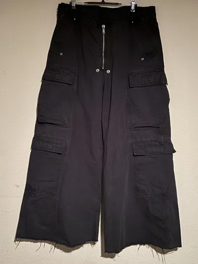 Pre-owned Rick Owens Cargobela In Black