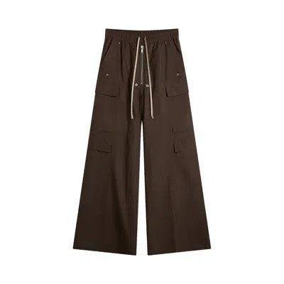 Pre-owned Rick Owens Cargobela Pants 'dark Dust' | Brown | Men's Size 50