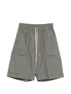 Rick Owens Cargobela Shorts In Green