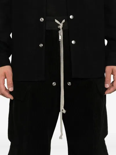 Rick Owens Cargobelas In Black