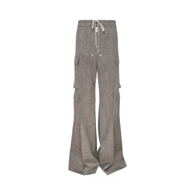Pre-owned Rick Owens Cargobelas 'black Melange' | Men's Size 46