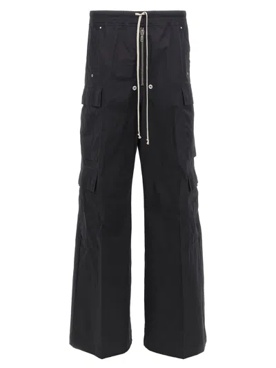 Rick Owens Cargobelas Cargo Pants In Blue