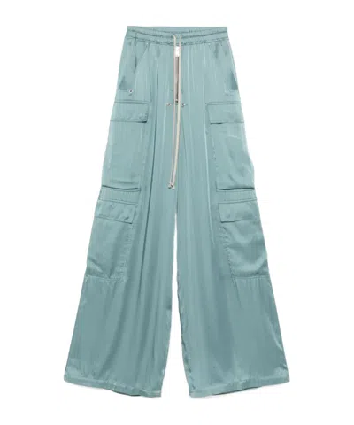 Rick Owens Cargobelas Cargo Pants In Green