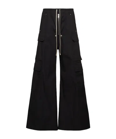Rick Owens Cargobelas Casual Pants In Black