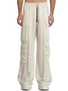 Rick Owens Cargobelas Dinge Trousers In White