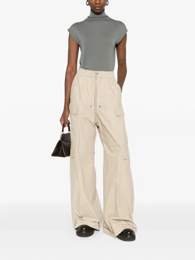 Rick Owens Cargobelas Drawstring Trousers In Multi
