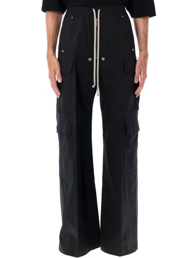 RICK OWENS RICK OWENS CARGOBELAS HEAVY COTTON POPLIN PANT