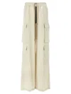 Rick Owens Wide-leg Cargobelas Pants With Adjustable Drawstring Waist