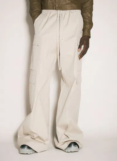 Rick Owens Cargobelas Pants In Beige