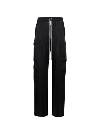 RICK OWENS RICK OWENS CARGOBELAS PANTS BLACK