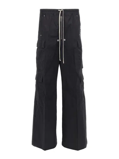 Rick Owens Cargobelas Pants In Black