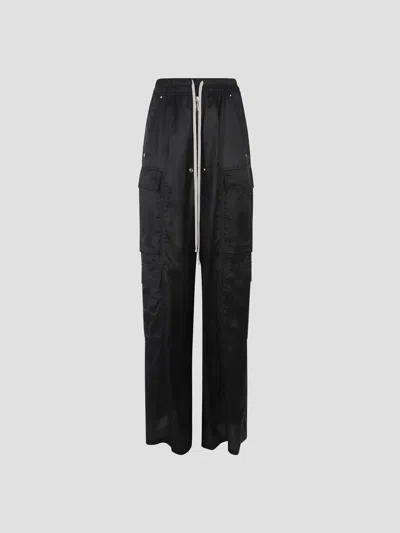 Rick Owens Cargo-belas Pants In Black