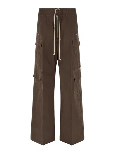 Rick Owens Cargobelas Pants In Brown