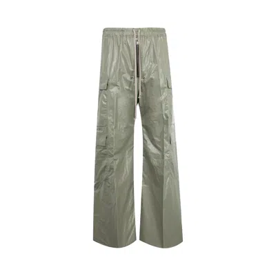 Pre-owned Rick Owens Cargobelas Pants 'celadon' | Blue | Men's Size 48