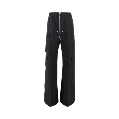 Rick Owens 'cargobelas' Stretch Cotton Pants