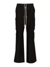 Rick Owens Cargobelas Trousers Black In Black