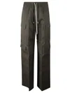 Rick Owens Cargobelas Trousers In Green