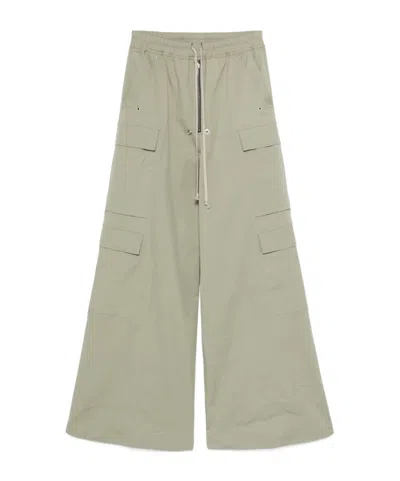RICK OWENS RICK OWENS WIDE-LEG CARGOBELAS DRAWSTRING TROUSERS