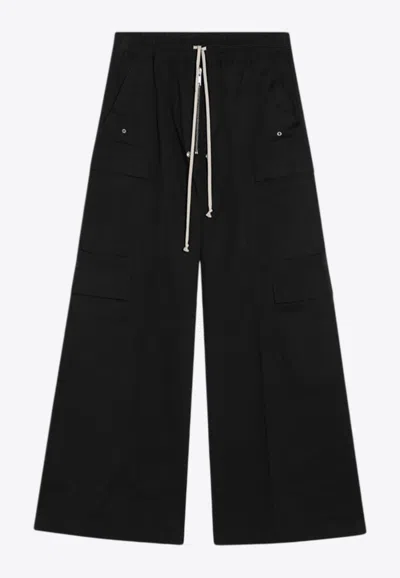 RICK OWENS CARGOBELAS WIDE-LEG PANTS