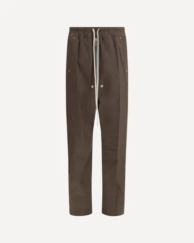 Rick Owens Cargobelas Woven Pants In Brown