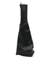 Rick Owens Cargo Wedge Over-the-knee Boots In Black