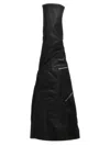 Rick Owens Cargo Wedge Over-the-knee Boots In Black