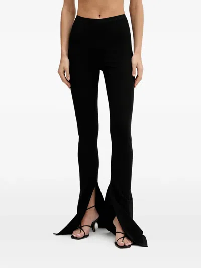 Rick Owens Carmen Split Trousers In Black