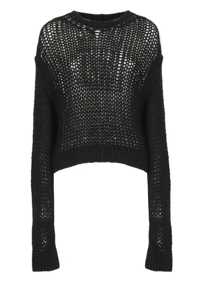 Rick Owens Sweaters Black