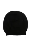 Rick Owens Cashmere Beanie In Black